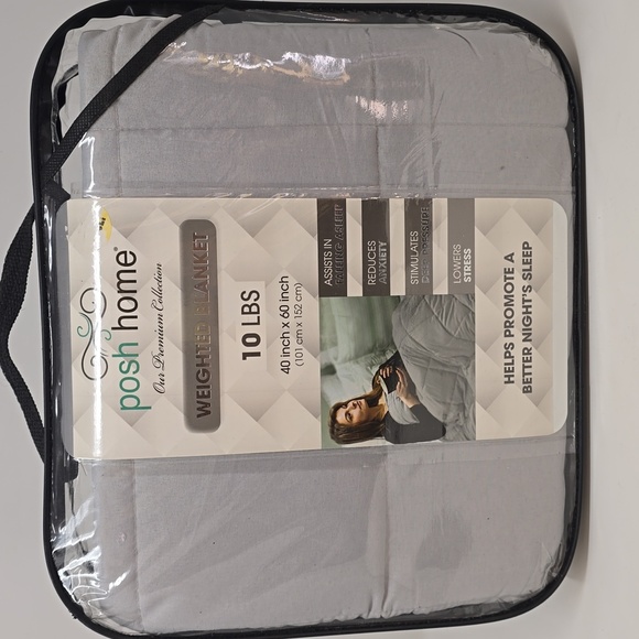 POSH HOME Other - Posh Home weighted blanket twin or full size 10lb 40" x 60"‎